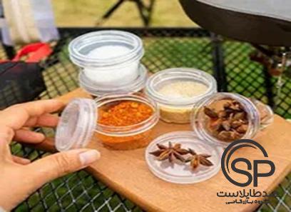 خرید و قیمت جا ادویه پلاستیکی فانتزی